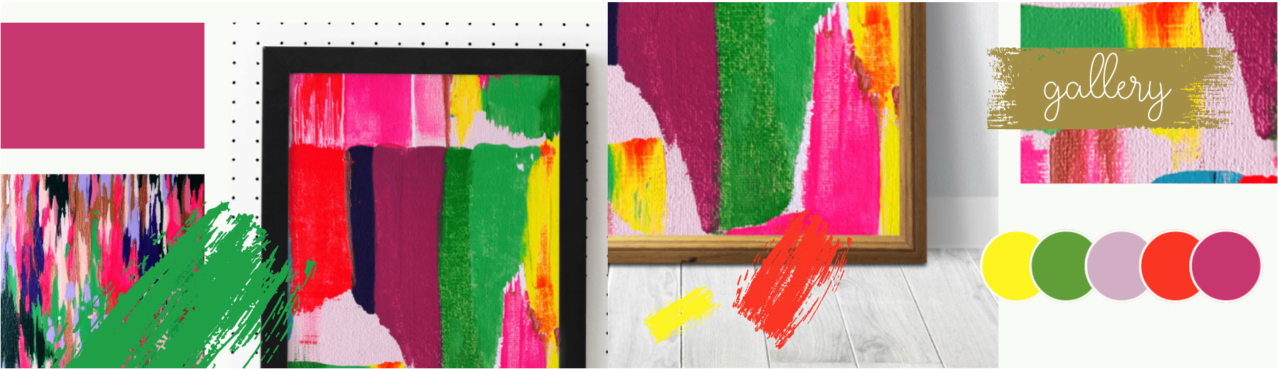 pinturas coloridas