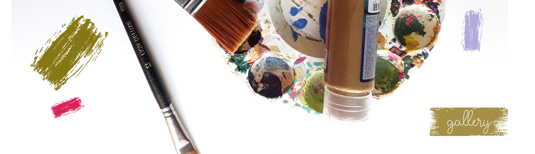 Studio Time: Brush and Palette Photos