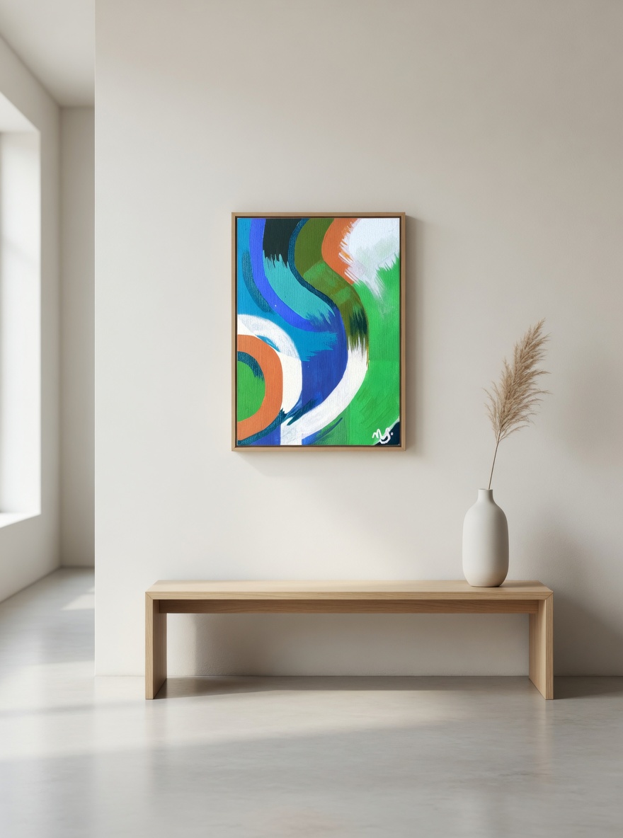 mockup pintura blues interior